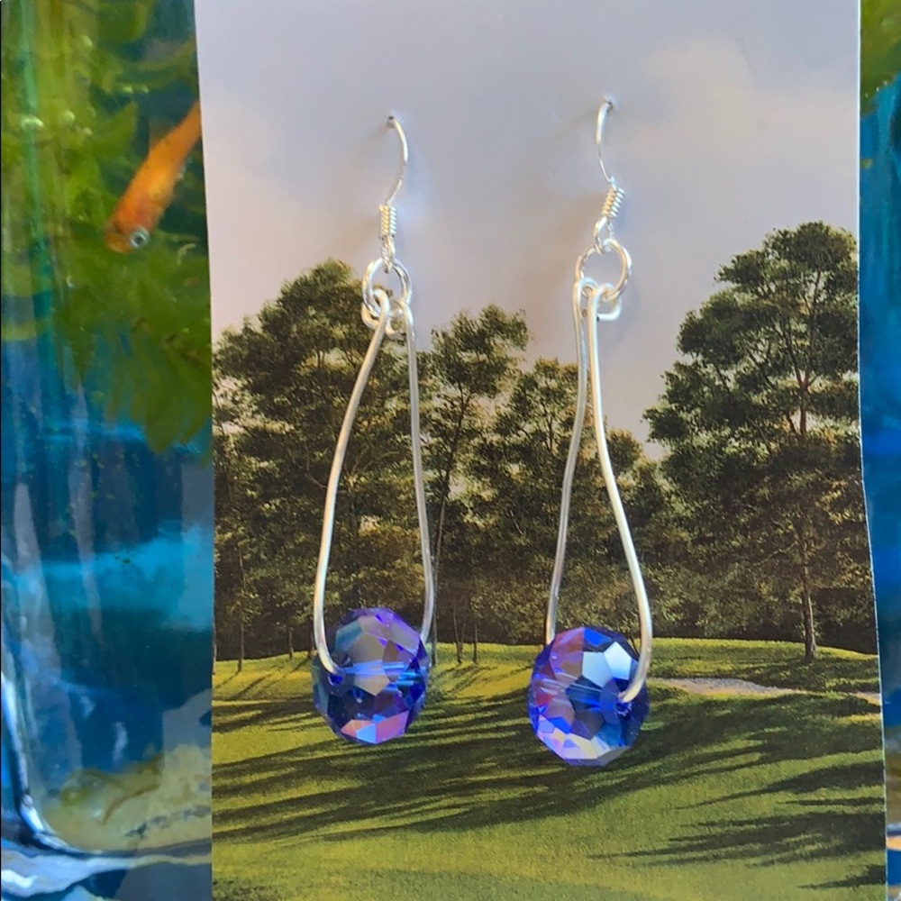 Blue Earrings